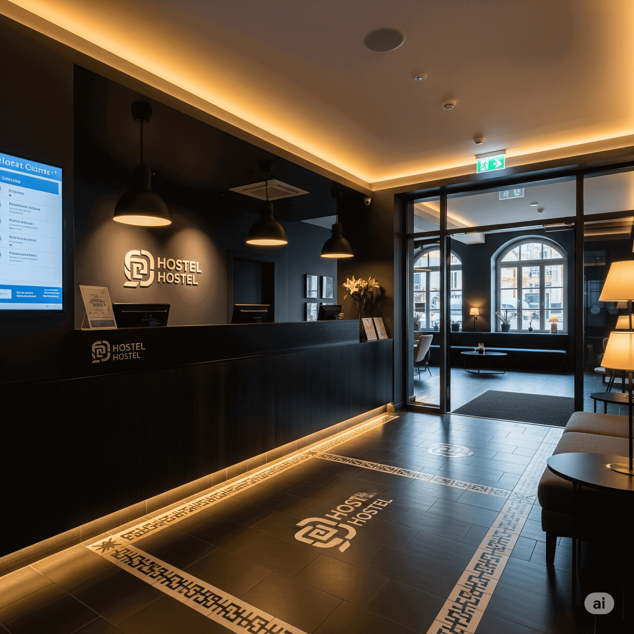 WroFlow Hostel Wnętrze 2